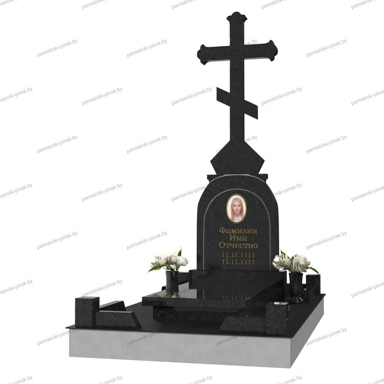 Памятник с Крестом КР04