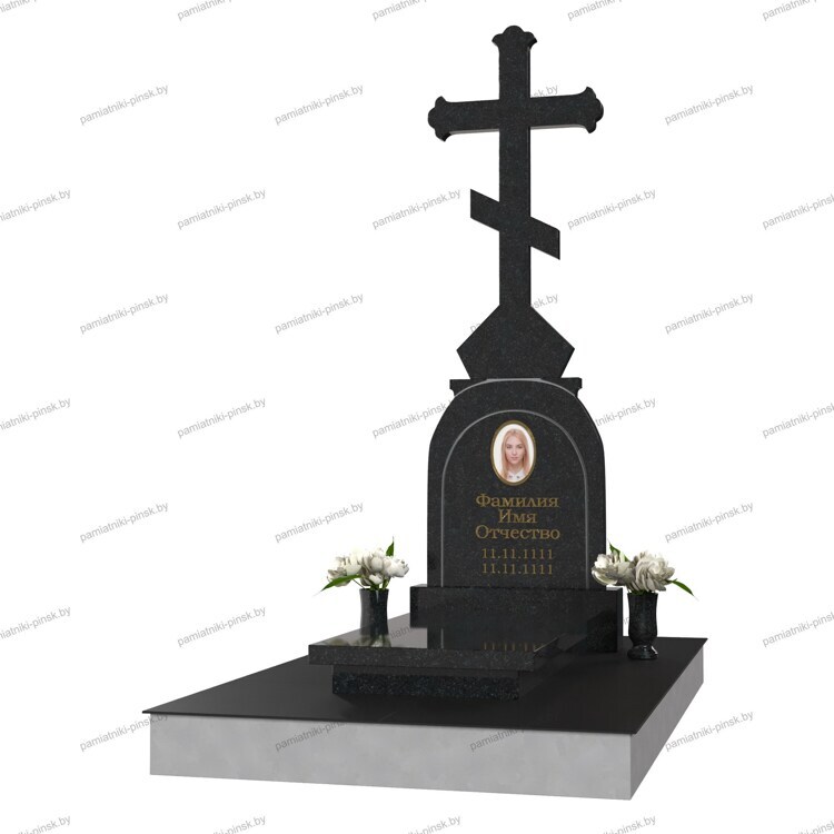 Памятник с Крестом КР04